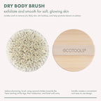 EcoTools Dry Body Brush, for Post Shower & Bath Skincare Routine, Removes Dirt - Image 5