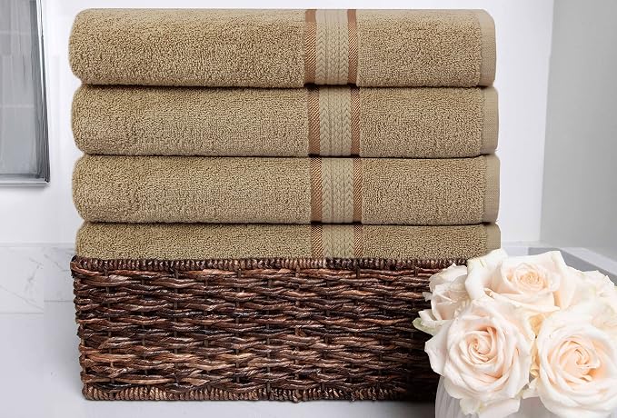 COTTON CRAFT Ultra Soft Oversized Bath Towels - Image 4