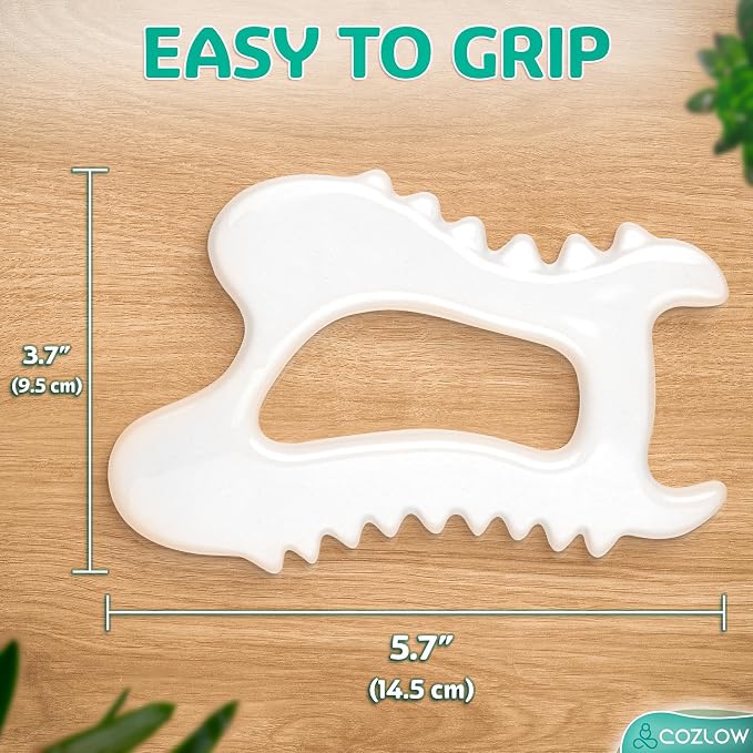 COZLOW Ceramic Gua Sha Massage Tool - Image 8