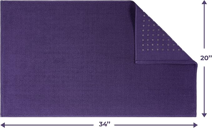 Cotton Paradise 100% Cotton Non Slip Bath Mats - Image 3