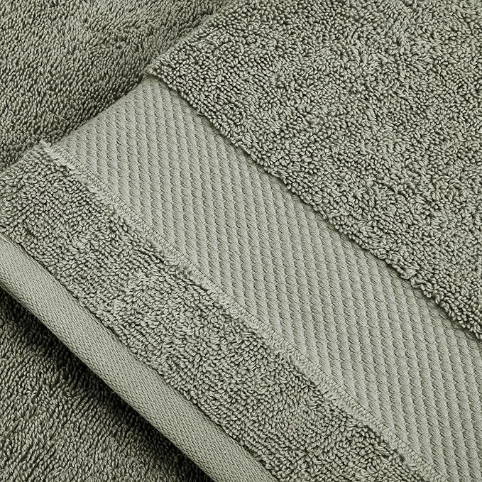 BIOWEAVES 100% Organic Cotton 700 GSM Plush Premium Washcloths 13" x 13" GOTS - Image 4