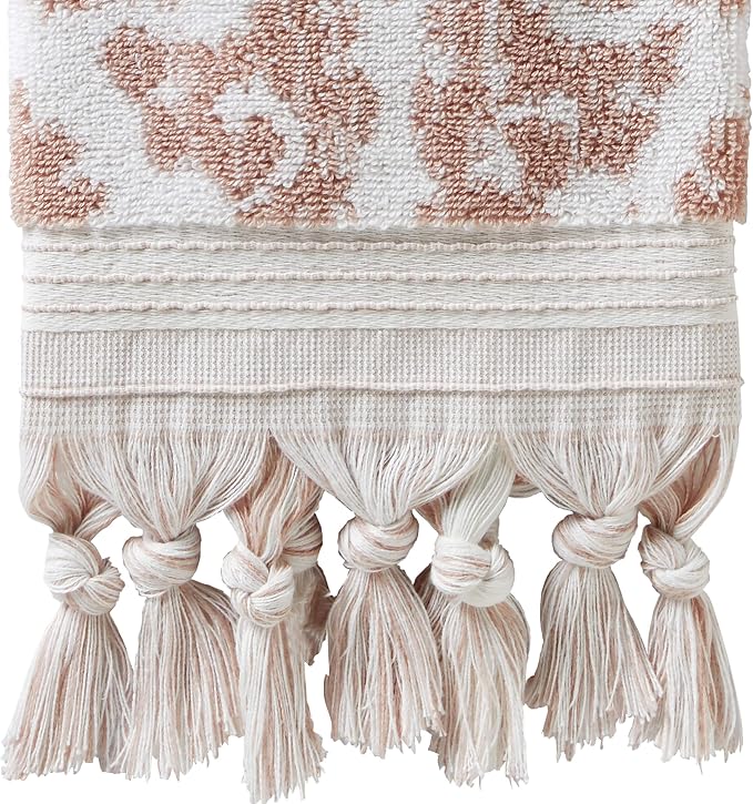SKL Home Mirage Fringe 100% Turkish Cotton Bath Towel - Image 2