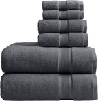 Springtree Home Luxury Viscose from Bamboo Bath Towel Set 6 Piece Set | 35% by SpringtreeHome