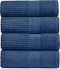 Springtree Home 100% Cotton Bath Towel Set of 4 | Super Soft & Absorbent by SpringtreeHome