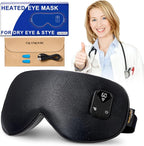 FACEMOON Heated Eye Mask for Dry Eyes: Electric Warm Compress for Blepharitis by FACEMOON