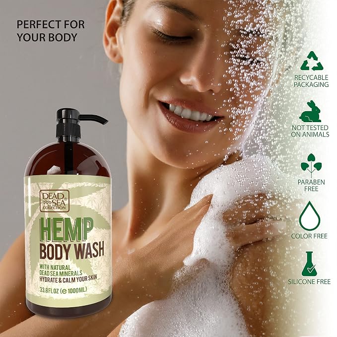 Dead Sea Collection Hemp Body Wash - Image 4
