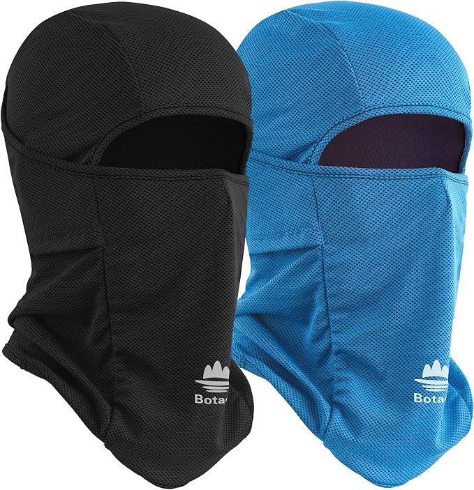 Balaclava Face Mask Sun UV Protection Breathable Full Head Mask by Botack