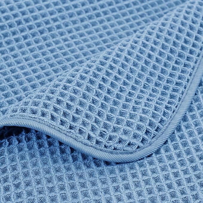 POLYTE 430 GSM Microfiber Oversize Quick Dry Lint Free Bath Towel, 60 x 30 in - Image 7