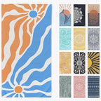 FESHKA Sand Free Turkish Beach Towel Quick Dry Bath Towel, Oversized Beach by FESHKA
