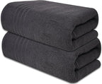 Pack of 2 Jumbo Bath Sheet 40 x 80 Inches, Extra Large Lightweight & Quick Dry - Image 8