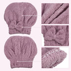 VOCOSTE Diamond Shape Hair Drying Towel Dry Cap, Quick Drying, Lightweight - Image 5