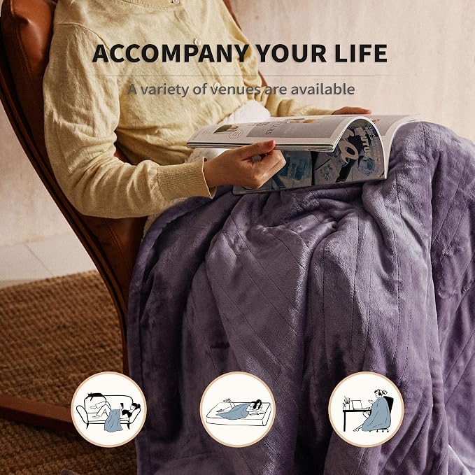 JET'S HOME Heated Blanket 50"x60" - Image 5