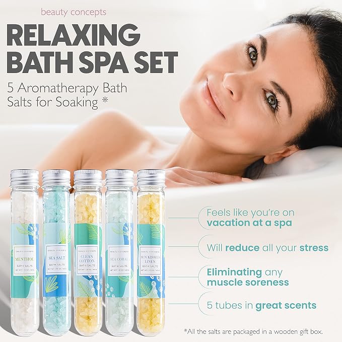 B.C. Beauty Concepts Aromatherapy Bath Salts- Epsom Salts - Image 5