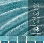 Madison Park 800GSM Bath Sheet Towel Oversized 34" x 68" 2 Pack 100% Cotton - Image 3
