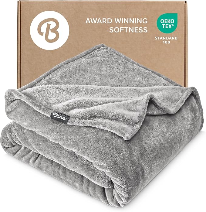 Bare Home Fleece Blanket by BareHome