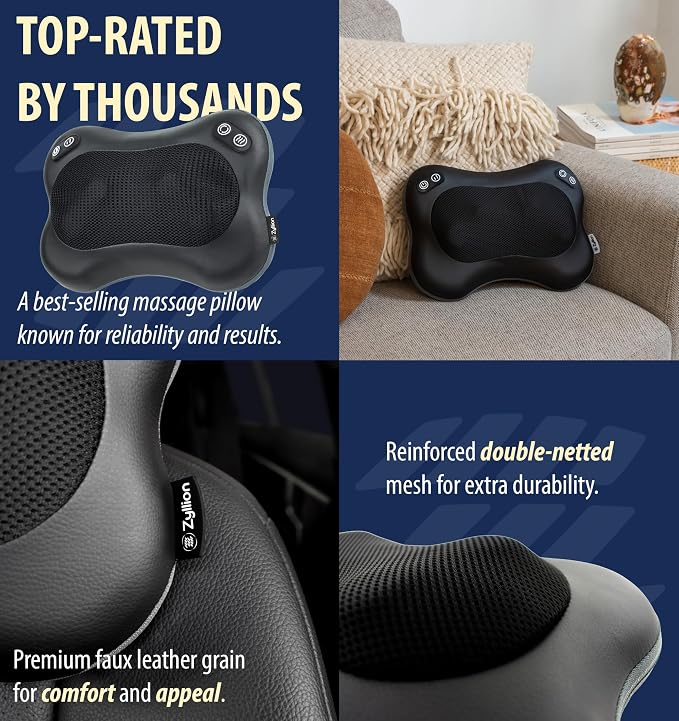Zyllion Shiatsu Back and Neck Massager - Image 9