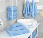 American Soft Linen Luxury 6 Piece Towel Set, 2 Bath Towels 2 Hand Towel 2 - Image 2