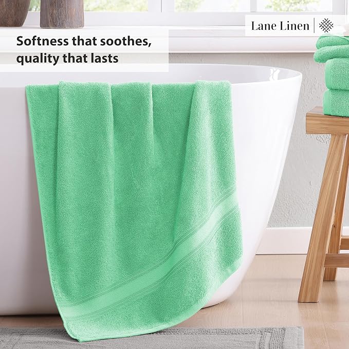 LANE LINEN Luxury Bath Towels Set - Image 4