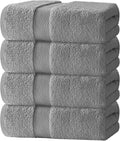 White Classic Luxury Bath Towels Set of 4 Large by WhiteClassic