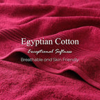 Superior Egyptian Cotton 2-Piece Bath Sheet Towel Set, Oversized Body Towels - Image 7