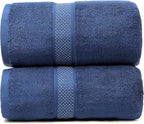 Fluffy Cotton Bath Towels Set800G, 2-Piece Set, Thickened and Enlarged by Weierduosi