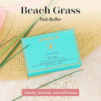Spongellé Beach Grass Pedi Buffer Bath Sponge | Exfoliating Foot & Heel Scrub | - Image 2
