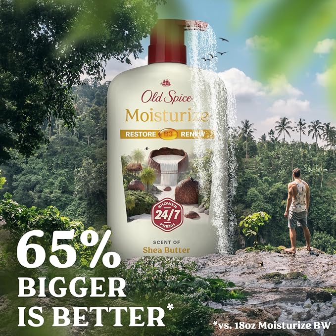 Old Spice Cleansing Body Wash for Men, 24/7 Shower Fresh - Image 7