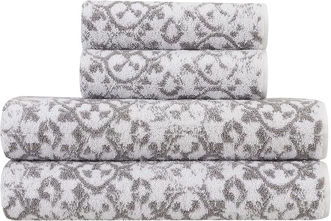 Jessica Simpson – Bath Towel 4 Piece Set, Premium Bathroom Décor, Includes 2 - Image 6