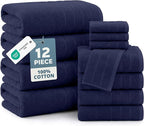 Casa Platino Luxury Cotton Bath Towel Set by CasaPlatino