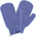 Evridwear Shower Exfoliating Mitts, Deep Cleanse Bathing Scrub Gloves Self Tan by Evridwear