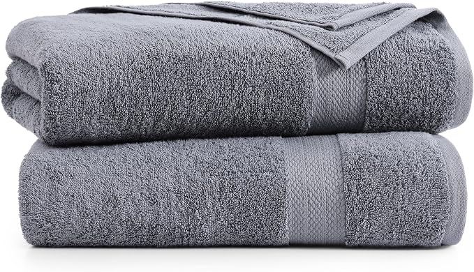 LANE LINEN Jumbo Size Bath Sheets 2 Piece, 35 by 66 Inch - Image 2