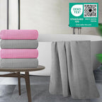 POLYTE 430 GSM Microfiber Oversize Quick Dry Lint Free Bath Towel, 60 x 30 in - Image 2