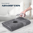 Luxury White Bath Towels Large - Image 4