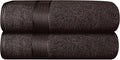 GLAMBURG 700 GSM Premium 2-Pack Oversized Extra Large Bath Sheet Set by GLAMBURG