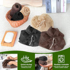 African Net Sponge Authentic, 3 Pieces Exfoliating Scrubber Bath Sponge - Image 5