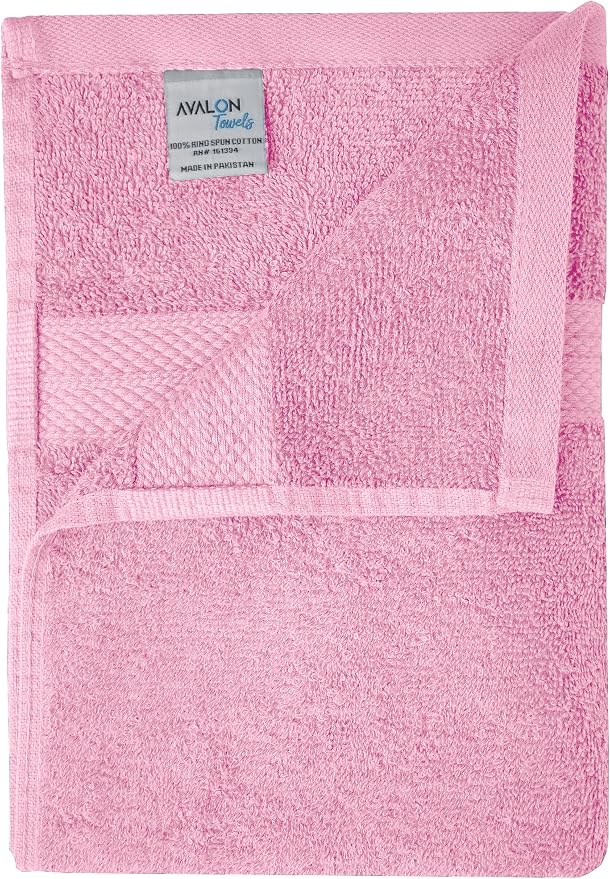 Avalon Towels Bath Towels for Bathroom 100% Cotton Pink Bathroom Towels Pack of - Image 6