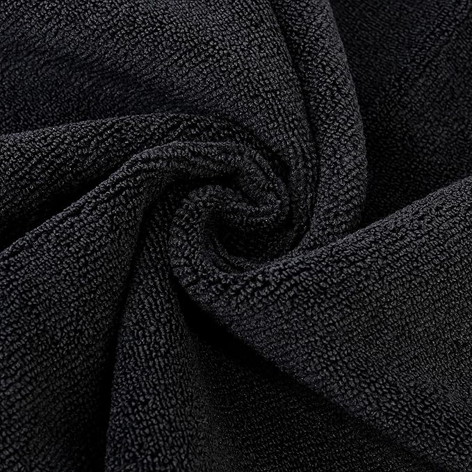 POLYTE Professional Quick Dry Lint Free Microfiber Hair Drying Salon Towel - Image 4