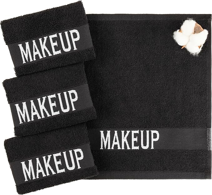 American Soft Linen, Makeup Remover Face Cloth, 100% Cotton Makeup Towels by AmericanSoftLinen