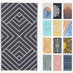 FESHKA Sand Proof Turkish Beach Towel – Oversized, Quick Dry & Lightweight by FESHKA