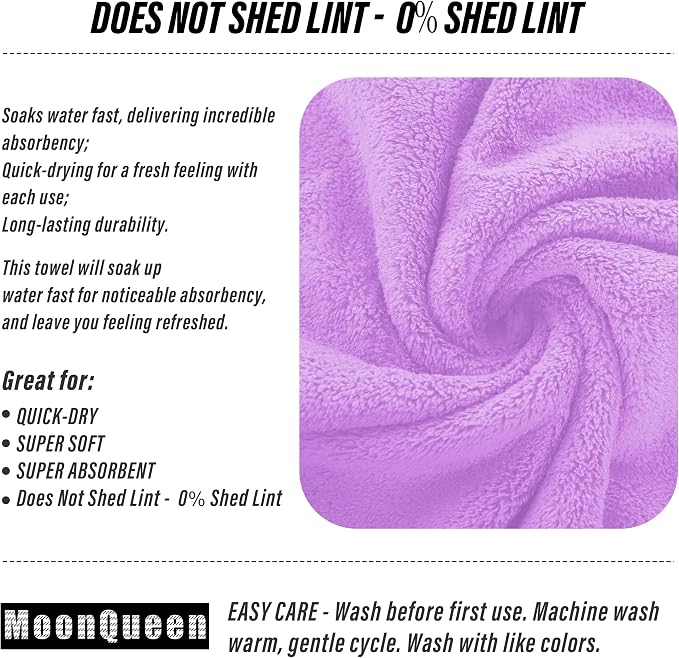 MOONQUEEN 18 Pack Premium Hand Towels - Image 4