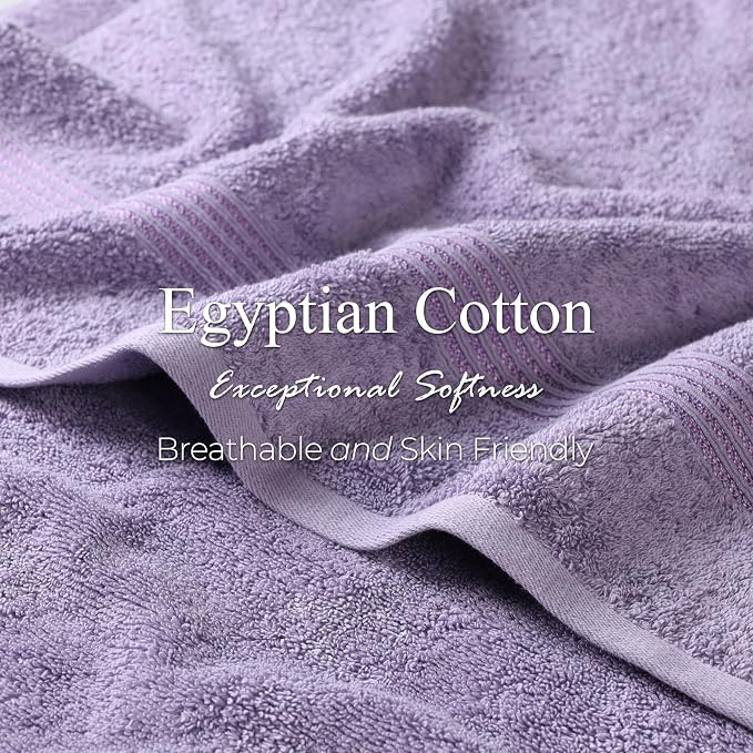 Superior Egyptian Cotton 4-Piece Bath Towel Set - Image 7