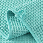 MICROFI New Microfiber Waffle Bath Towels, 2 Pieces, Fast Drying, Lint Free 430 - Image 3