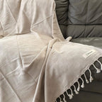 Bersuse 100% Cotton Milas XL Throw Blanket - Image 3