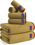 REDKISS 6 Piece Luxury Bath Towel Set, 2 Bath Towels, 2 Hand Towels, 2 by REDKISSOnline