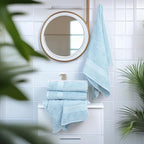 Commercial Bulk Pack of 12 Large Bath Towels – 100% Cotton Terry 24" x 50" – - Image 6
