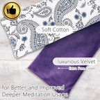 Lavender Eye Pillow for Relaxation, Sleep – Weighted Eye Mask for Headache - Image 7