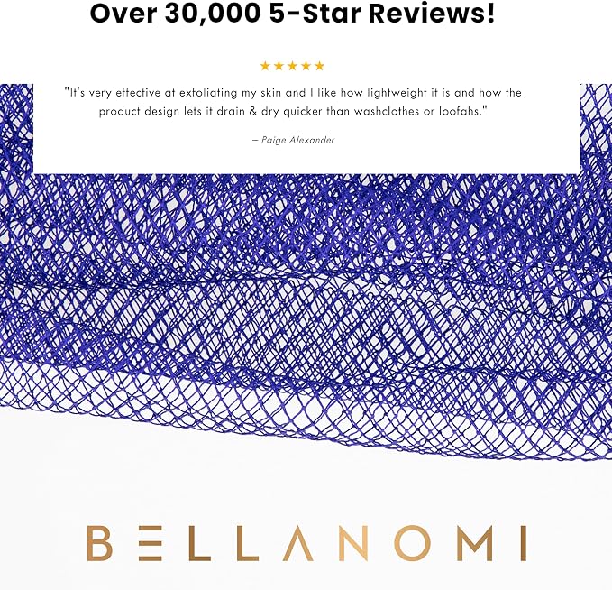 Bellanomi African Exfoliating Net Sponge Authentic Ethically Sourced from - Image 3