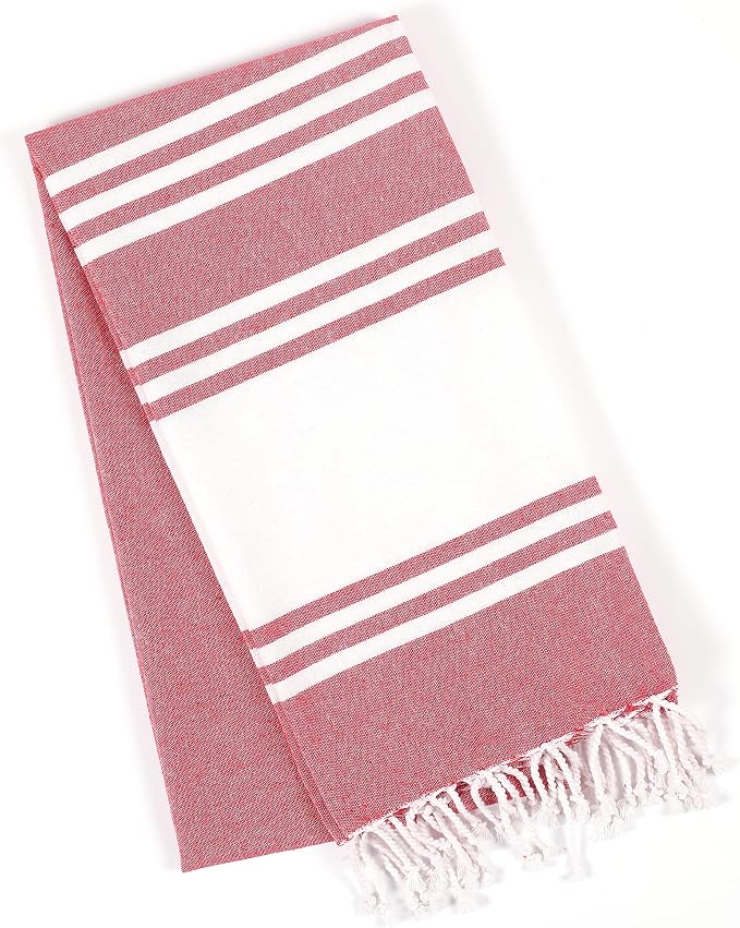 Goroly Home Cotton Turkish Peshtemal Beach Towel, Extra Large, Thin Quick Dry - Image 6