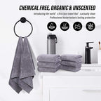 MOONQUEEN 6 Pack Premium Hand Towels - Image 6