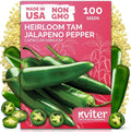 KVITER 100 Tam Jalapeno Pepper Seeds by KVITER